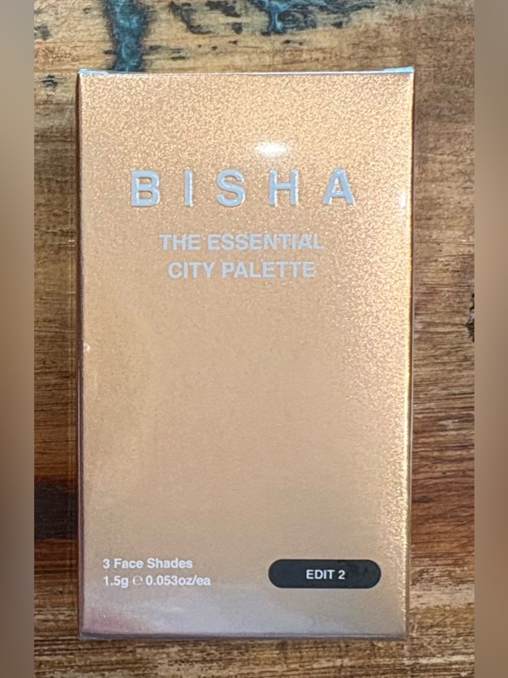 BISHA The Essential City Palette - Edit 2 - 3 Face Shades Blush Highlighter